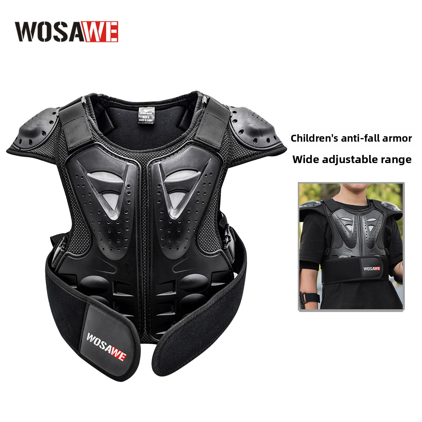 WOSAWE Motorcycle Armor Adult  - Chest Protector Armor ulasan dan harga