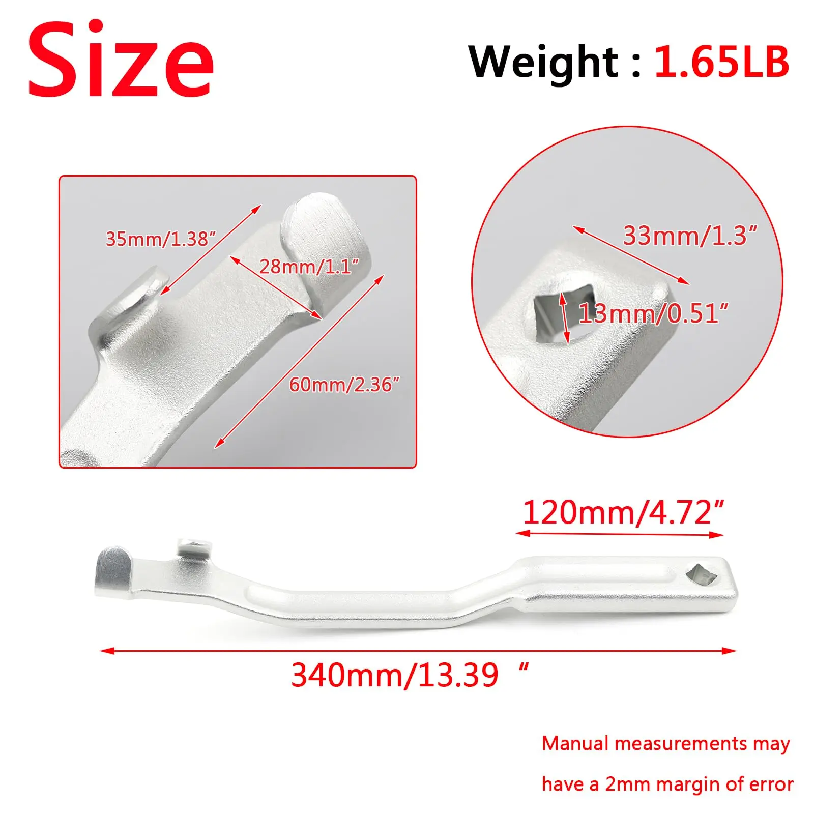 Universal Aotomotive Wrench Ex - Mirror Extender Bar ulasan dan harga