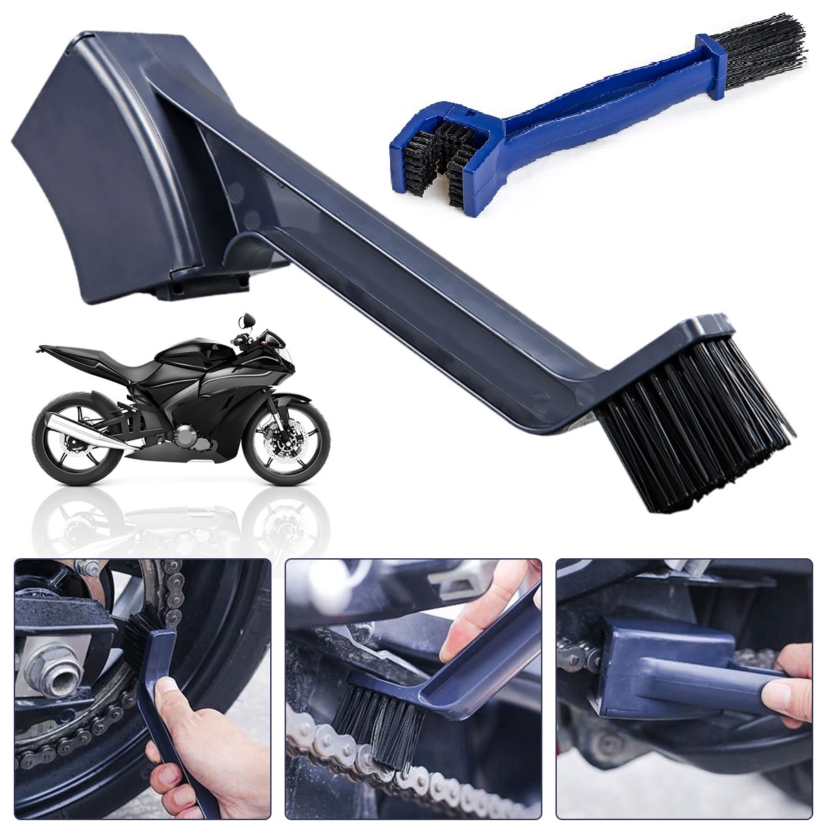 Motorcycle Bike Chain Cleaner  - Motorcycle Gear Up ulasan dan harga