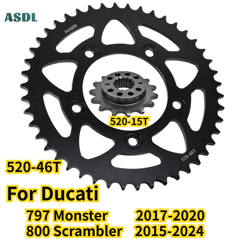 520 46T 15T Motorcycle Front R - Motorcycle Gear Icon ulasan dan harga