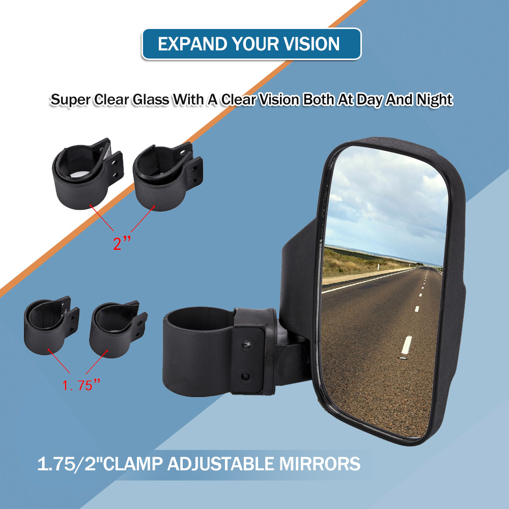For Polaris Ranger RZR S 900 1 - Mirror Extender Bar ulasan dan harga