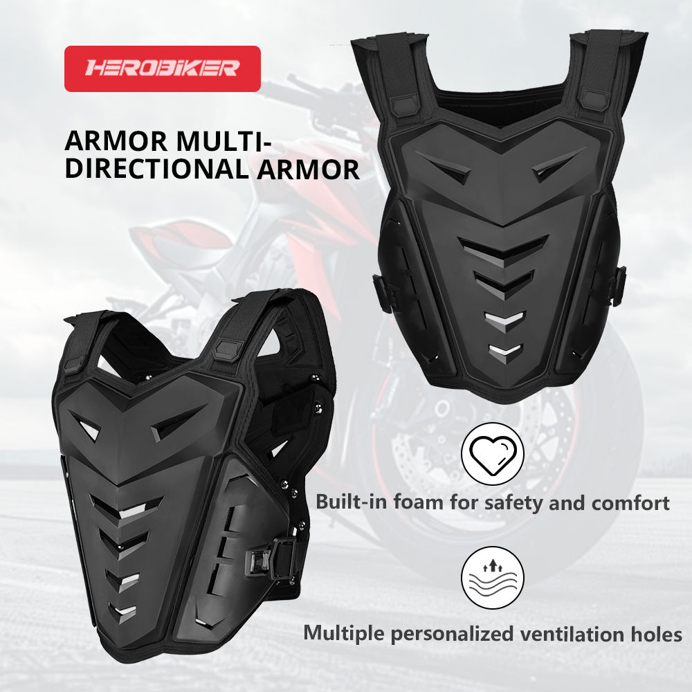 Motocross Body Armor Motorcycl - Chest Protector Armor ulasan dan harga