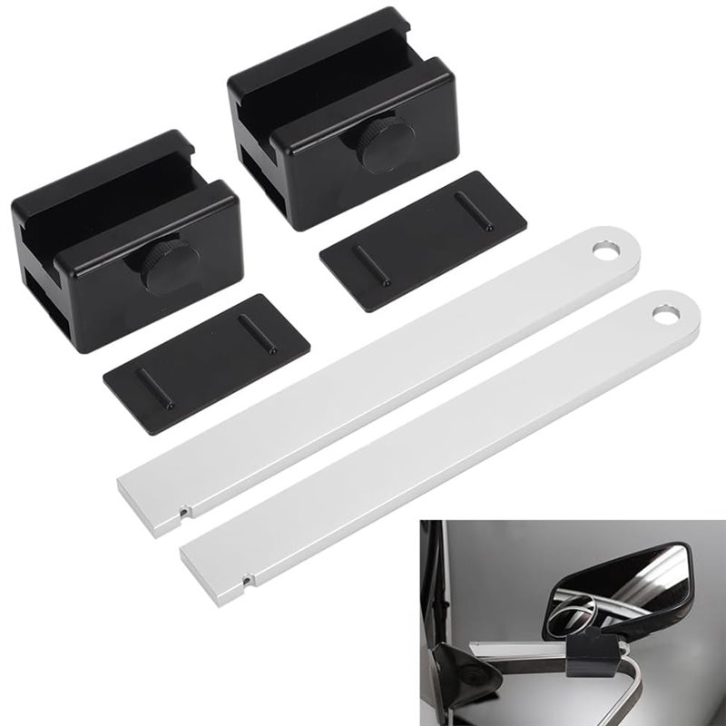 A82M-Aluminum Blocks& Extensio - Mirror Extender Bar ulasan dan harga