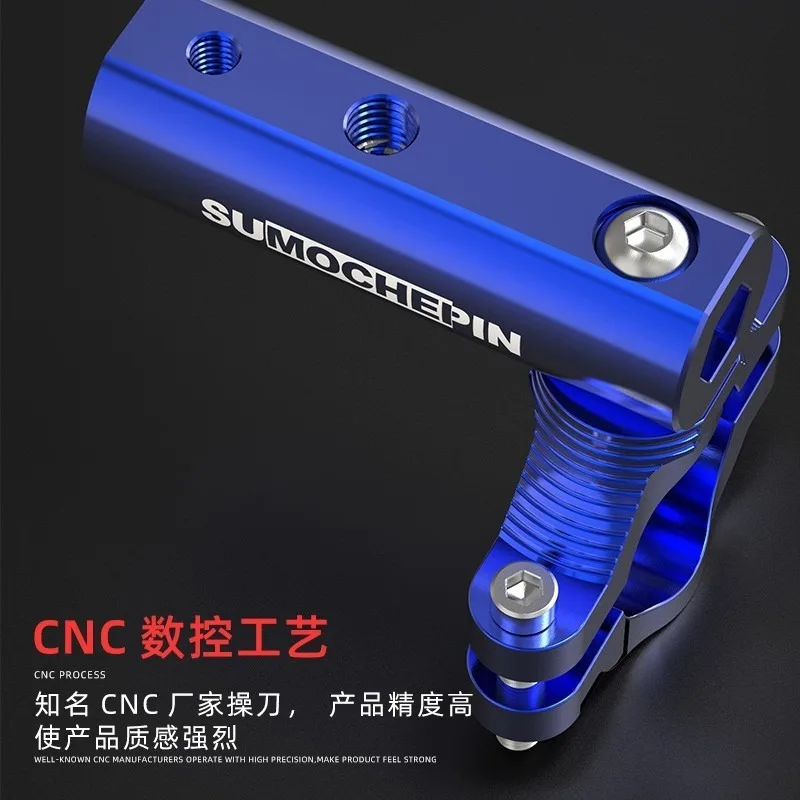 1 Piece Motorcycle Handle Bar  - Mirror Extender Bar ulasan dan harga