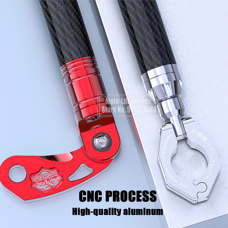 Universal Motorcycle Carbon Fi - Mirror Extender Bar ulasan dan harga