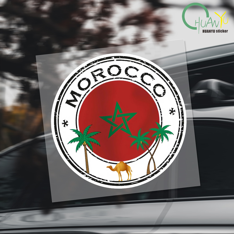 Creative Morocco Stickers Moro - Motorcycle Gear Up ulasan dan harga