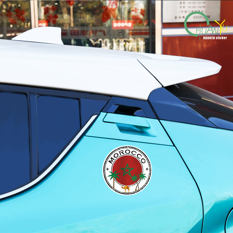 Creative Morocco Stickers Moro - Motorcycle Gear Up ulasan dan harga
