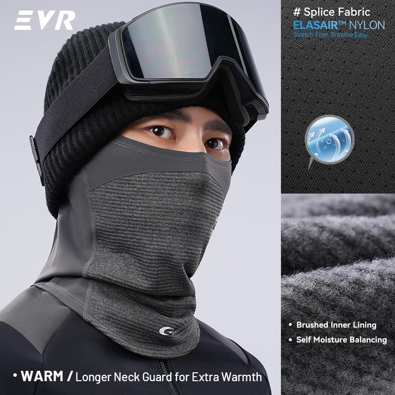 EVR Winter Wool Face Mask Neck - Motorcycle Gear Women ulasan dan harga