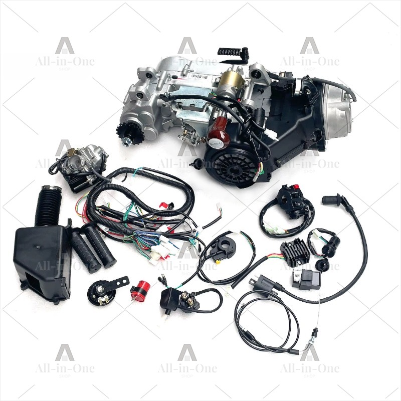 Four-Wheel ATV Steel Tube Kart - Motorcycle Gear Youtube ulasan dan harga